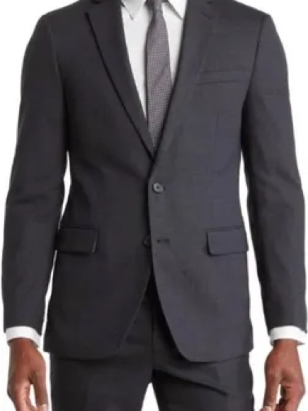 12. Original Penguin • NWT Men's Charcoal Two-Button Suit Jacket